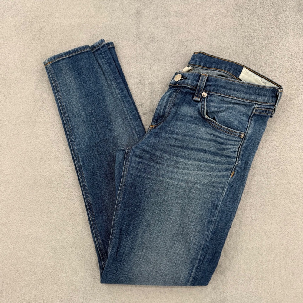 Rag & Bone The Dre Slim Boyfriend Jeans Womens Size 26 Golden Wash Strech